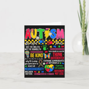 Autisme wereldtour autisme bewustzijn dag puzzel kaart