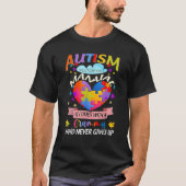 Autisme wordt niet geleverd met een handleiding, h t-shirt (Voorkant)