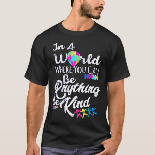 Autisme-Yasdesign Autisme Bewustzijn T-shirt