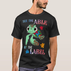 Autisme - Zie het vermogen, niet het label Schatt T-shirt