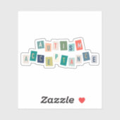 Autismeaanvaarding Sticker (Vel)