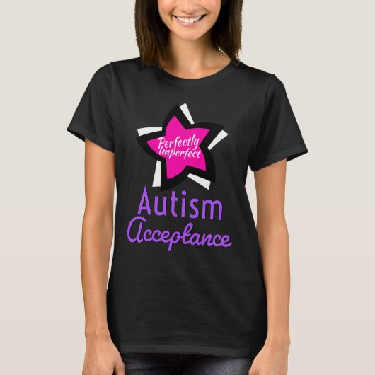 Autismeaanvaarding T-shirt (Voorkant)