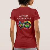 Autismeaanvaarding T-shirt (Achterkant)