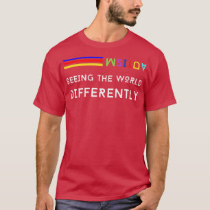 Autismebewustzijn De wereld anders zien T-shirt