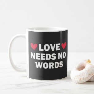 Autismebewustzijn, Liefde heeft geen woorden nodig Koffiemok
