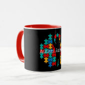 Autismepuzzel Mok (Voorkant links)