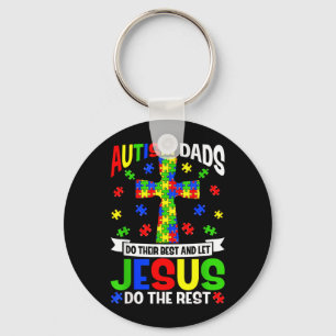 Autismevaders doen autismebewustzijn steun christe sleutelhanger