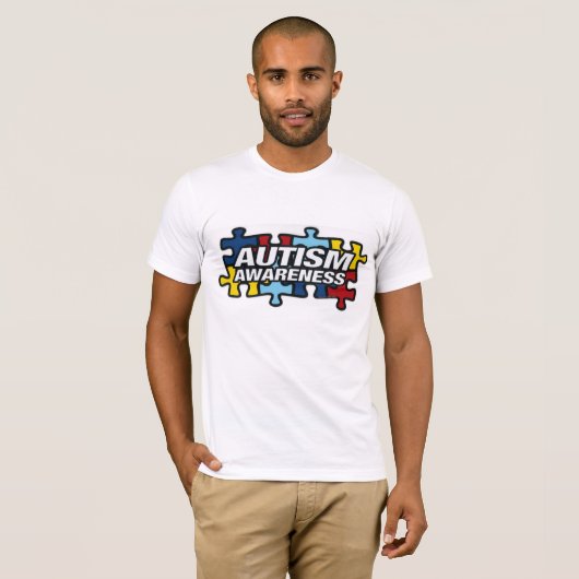 AutismPuzzle T-shirt (Voorkant volledig)