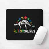Autismsaurus Dinosaurus Jongens Kinder Peuter Auti Muismat (Met muis)