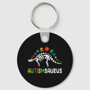 Autismsaurus Dinosaurus Jongens Kinder Peuter Auti Sleutelhanger