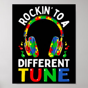 Autismspel - naar een ander geluid gaan voor spel poster