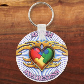 AUTISMTRIBALHEART15 SLEUTELHANGER (Voorkant)