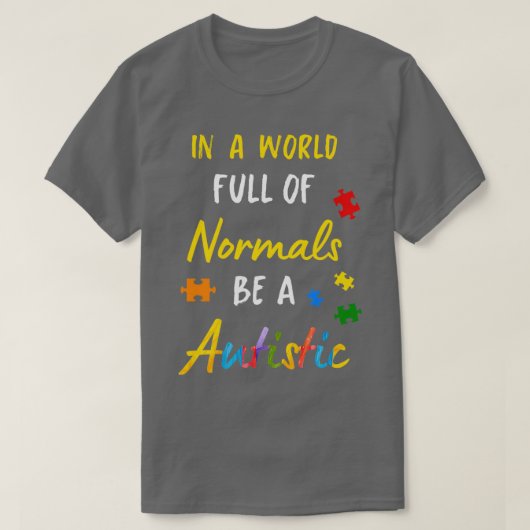 Autist Autism Autism Asperger Kind 7 T-shirt (Design voorkant)