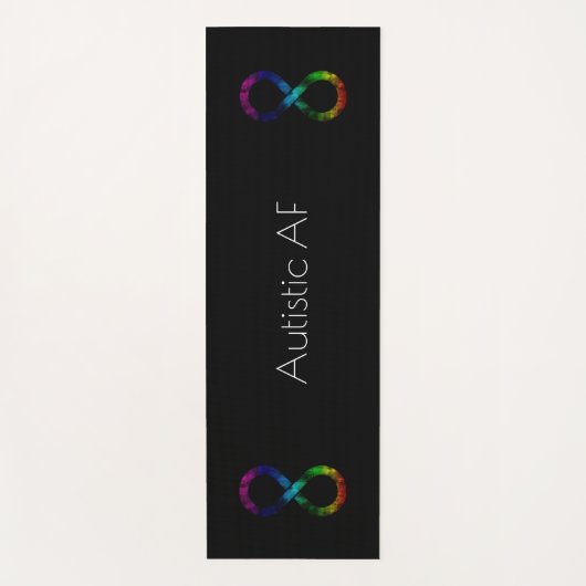 Autistic AF Yoga Mat (Voorkant)