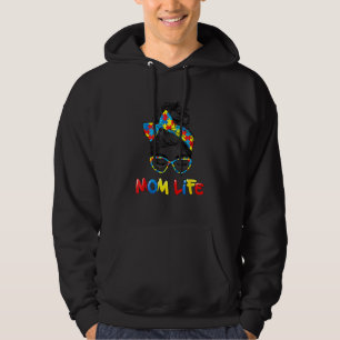 Autistic Autism Awarenes mam Hoodie