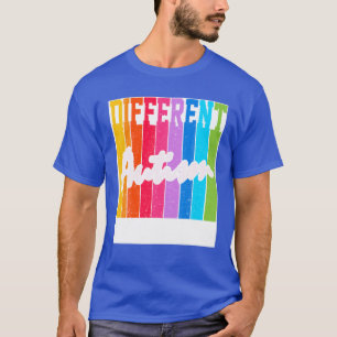 Autistic Autism Awareness Maand Verschil niet mind T-shirt