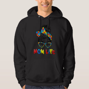 Autistic Autism Awareness Mam Life Vrouwen Moeder Hoodie