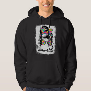 Autistic Autism Awareness Mam Life Women Mam T Hoodie