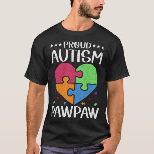 Autistic Autism Awareness Month Cute Proud Autism  T-shirt (Voorkant)
