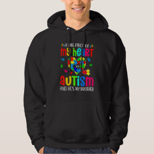 Autistic Boy Piece My Heart heeft autisme Hij is m Hoodie
