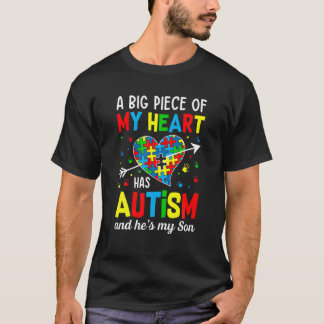 Autistic Boy Piece My Heart heeft autisme Hij is m T-shirt