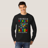 Autistic Boy Piece My Heart heeft autisme Hij is m T-shirt (Voorkant volledig)