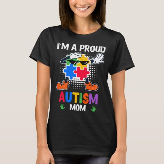 Autistic children diversity for mom Autism T-shirt (Voorkant)