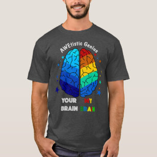 Autistic Genius Autisme T-shirt
