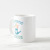 Autistic Genius Koffiemok (Voorkant links)