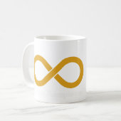 Autistic Gold Infinity Mok (Voorkant links)