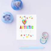 Autistic Grandson Autisme Awareness Autistic Gift Flyer (Enkel)