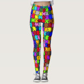 Autistic Jigsaw Leggings (Voorkant)