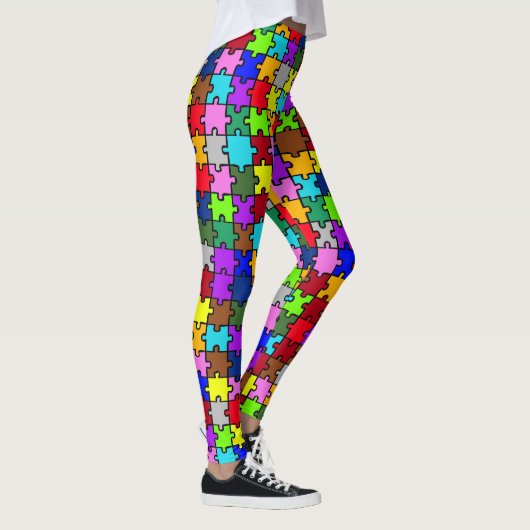 Autistic Jigsaw Leggings (Rechts)