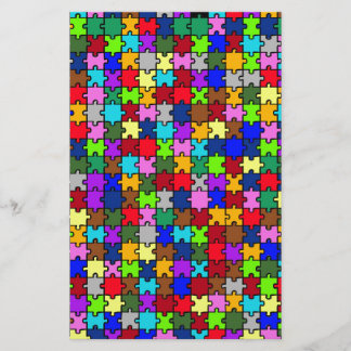 Autistic Jigzaag Briefpapier