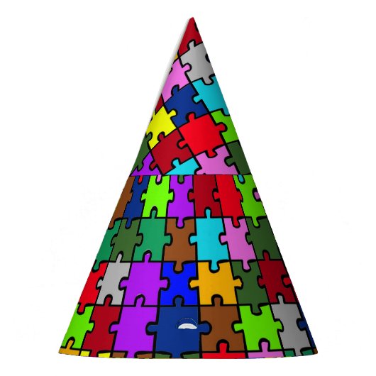 Autistic Jigzaag Feesthoedjes (Links)