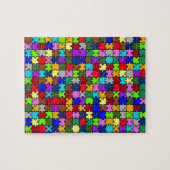 Autistic Jigzaag Legpuzzel (Horizontaal)