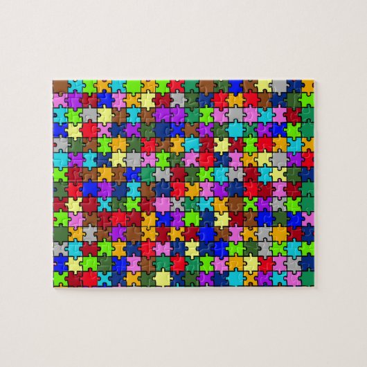 Autistic Jigzaag Legpuzzel (Horizontaal)