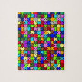 Autistic Jigzaag Legpuzzel (Verticaal)