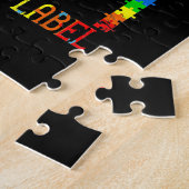 Autistic Kid Mom Turtle Fighter Autism Puzzle Legpuzzel (Zijkant)