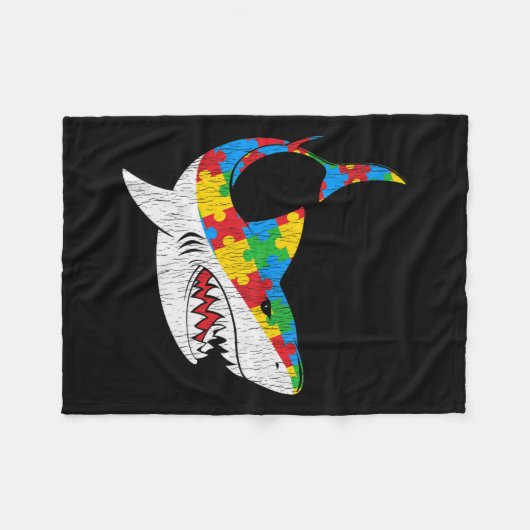 Autistic Kids Autism Awarenes Fleece Deken (Voorkant (Horizontaal))