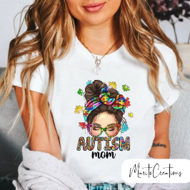 Autistic mum t-shirt, gifts for mum t-shirt