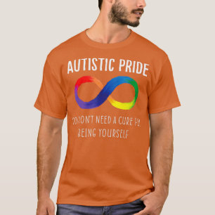 Autistic Pride Autism Awareness Acceptation Love H T-shirt