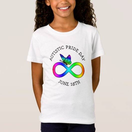 Autistic Pride Day June 18th Awareness Shirt (Voorkant)