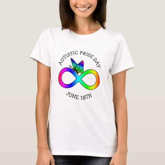 Autistic Pride Day June 18th Awareness Shirt (Voorkant)