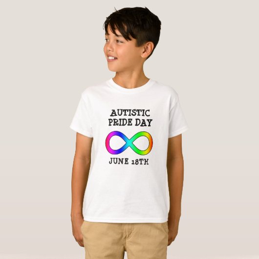 Autistic Pride Day June 18th Shirt (Voorkant volledig)