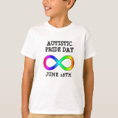 Autistic Pride Day June 18th Shirt (Voorkant)