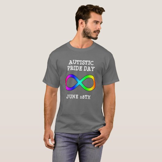 Autistic Pride Day June 18th Shirt (Voorkant volledig)