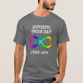 Autistic Pride Day June 18th Shirt (Voorkant)