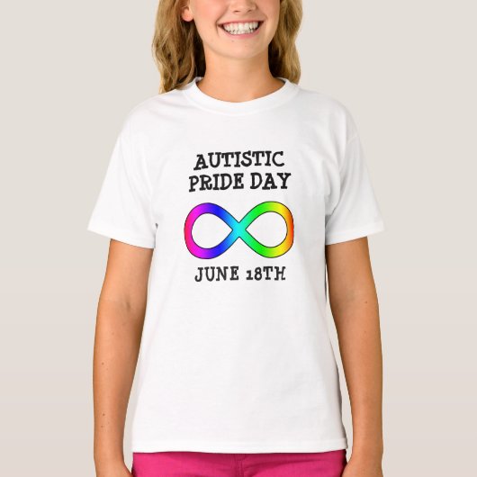 Autistic Pride Day June 18th Shirt (Voorkant)