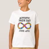 Autistic Pride Day June 18th Shirt (Voorkant)
